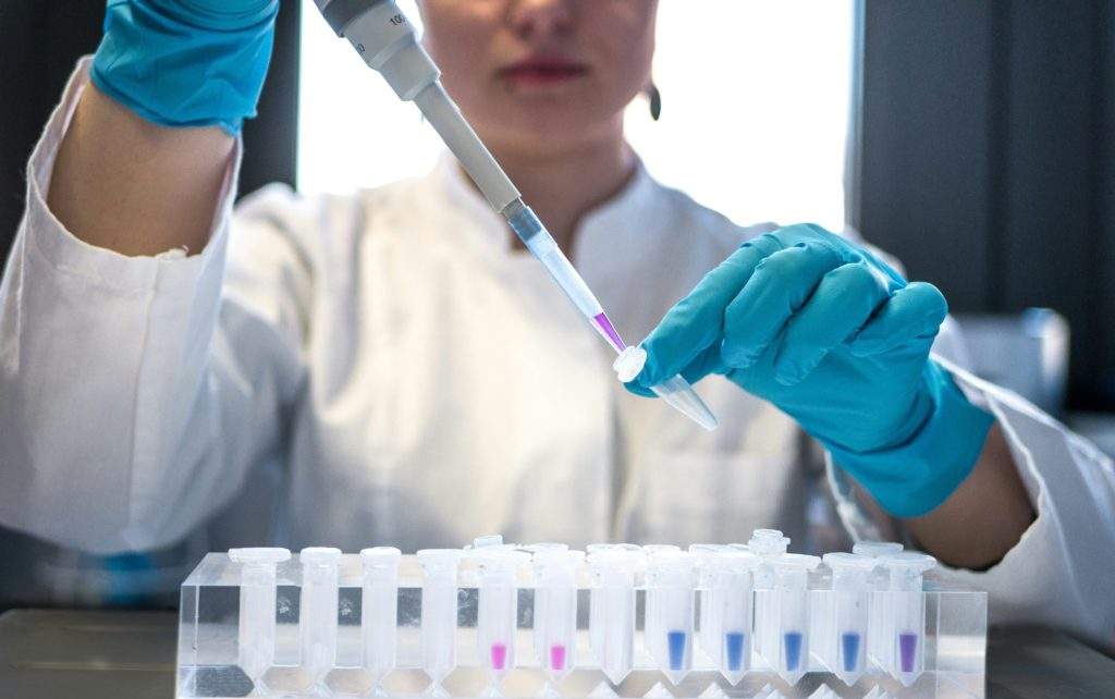 Scientist in a lab